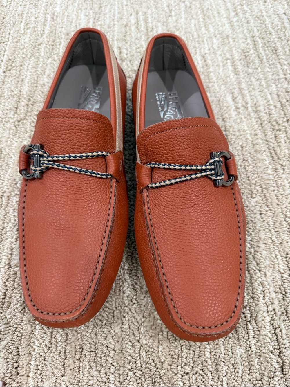 Salvatore Ferragamo Men's Leather Loafers